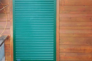 Vorbaurollläden PENTO, RAL 6005, Moosgrün