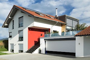Unterputzrollläden Q.INTEGO, RAL 7016, Silber